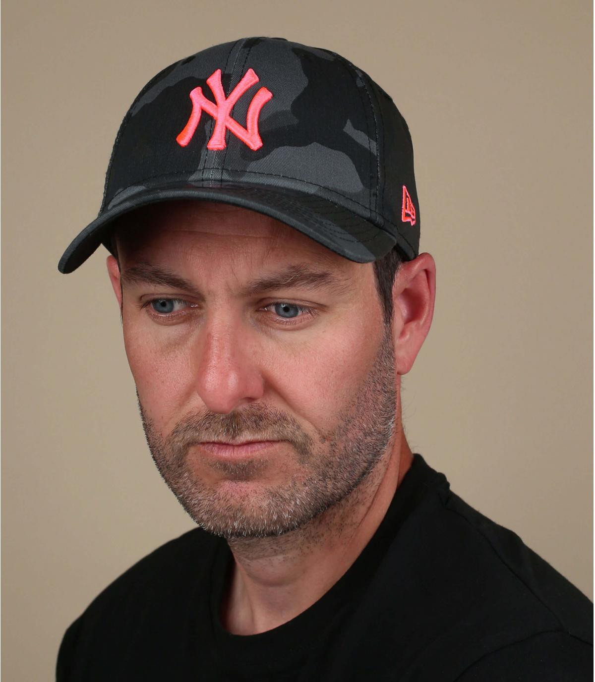 grey camo NY cap Camo Ess 940 LA midnight neon pink grey camo NY cap Camo Ess 940 LA midnight neon pink